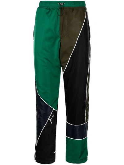 Shop Ahluwalia Denner Toggle Track Pants In Multicolour