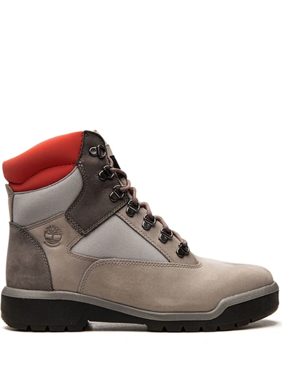 Timberland 6-inch Waterproof Field Boots In Grey