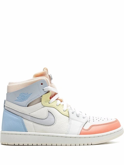 Shop Jordan Air  1 Zoom Air Comfort "to My First Coach" Sneakers In White