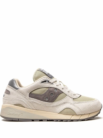 Shop Saucony Shadow 6000 Low-top Sneakers In Grey