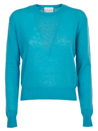 Shop Forte Forte Peacock Blue Sweater In Pavone