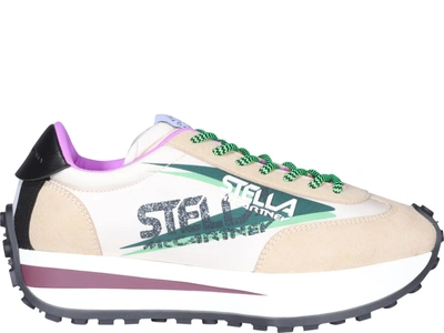 Shop Stella Mccartney Reclypse Sneakers In Beige