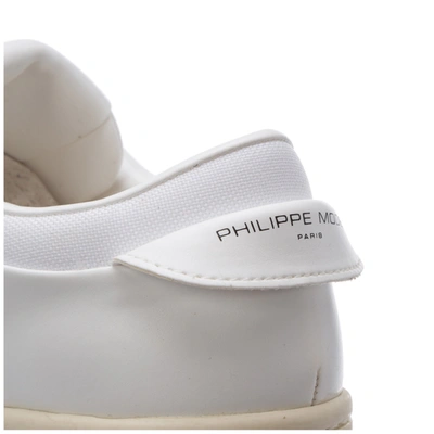 Shop Philippe Model Women's Shoes Trainers Sneakers   Lyon Ble In White