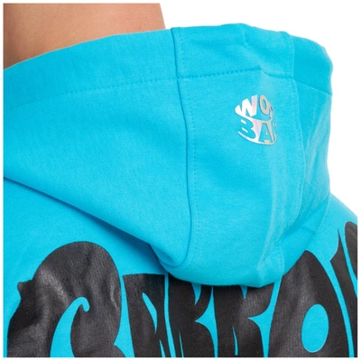 Shop Barrow Men's Hoodie Sweatshirt Sweat In Light Blue