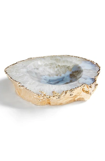 Anna New York Casca 24k Gold Bowl In Natural Gold