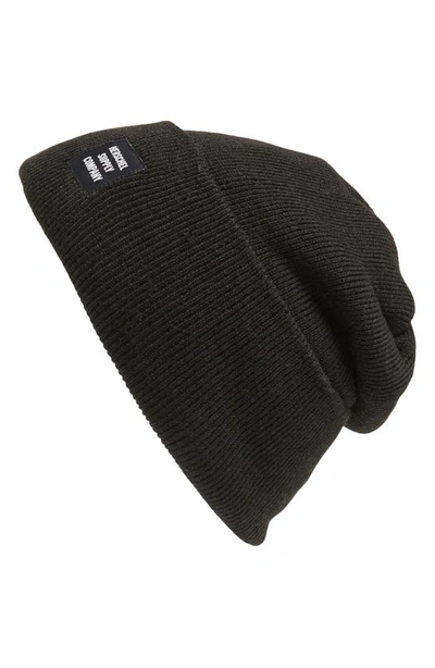 Shop Herschel Supply Co Abbott Knit Beanie In Black