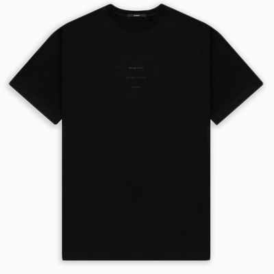 Shop Stampd Black Wave Relic T-shirt