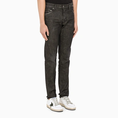 Shop Dsquared2 Black Cool Guy Slim Jeans