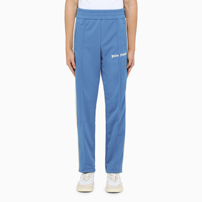 Shop Palm Angels Light Blue Track Pants