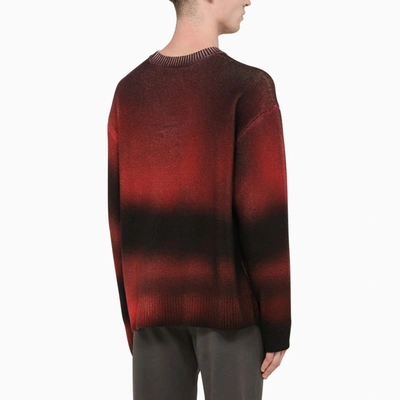 Shop A-cold-wall* Fade Red And Black Pullover In ["black"/ "red"]