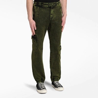 Shop A-cold-wall* Military Green Cargo Jeans