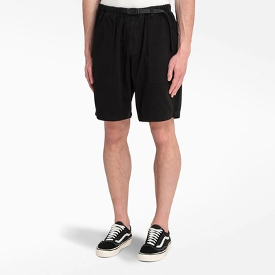 Shop Gramicci Beige Belted Shorts In Black