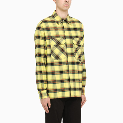 Shop Loewe Black And Yellow Casual Shirt