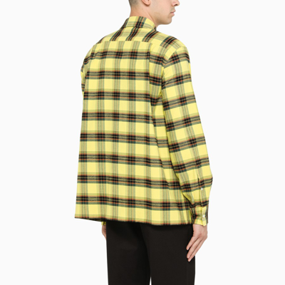 Shop Loewe Black And Yellow Casual Shirt