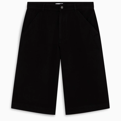 Shop Kenzo Black Short Trousers