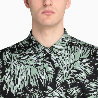 Shop Carhartt Black Hinterland-print Shirt