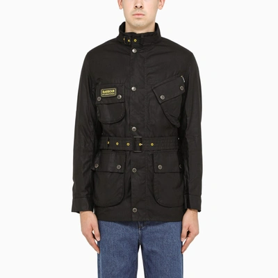 Barbour International Original Waxed Jacket In Black | ModeSens
