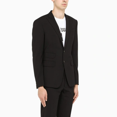 Shop Dsquared2 Black Tailored Suit