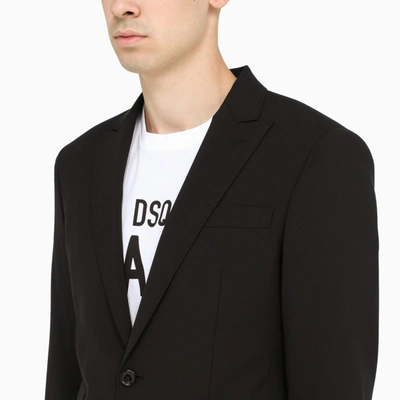 Shop Dsquared2 Black Tailored Suit