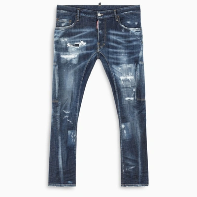 Shop Dsquared2 Blue Skinny Jeans