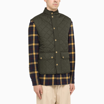 Shop Barbour Green Waistcoat Jacket