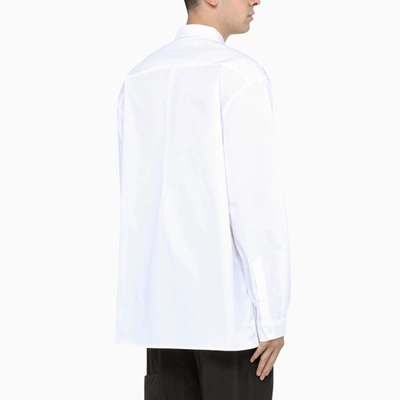 Shop A-cold-wall* White Graphic-print Shirt