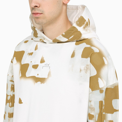 Shop A-cold-wall* Printed White Hoodie