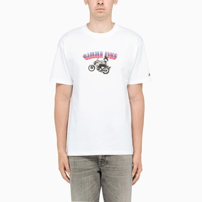 Shop Apc White Gimme Five T-shirt