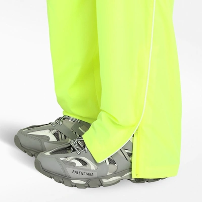 Shop Balenciaga Fluo Yellow Trousers