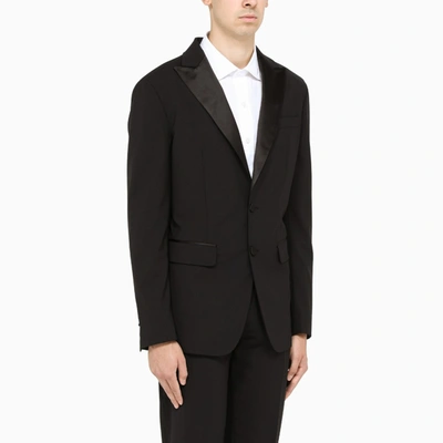 Shop Dsquared2 Black Elegant Tailored Suit