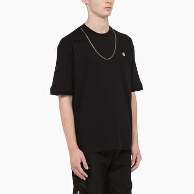 Shop Ambush Black T-shirt With Chain Detail