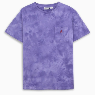 Shop Gramicci Purple Tie-dye T-shirt