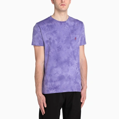 Shop Gramicci Purple Tie-dye T-shirt
