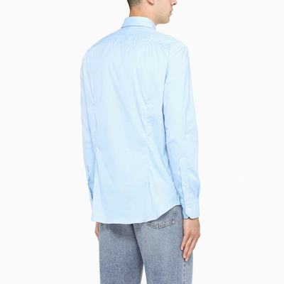 Shop Salvatore Piccolo Light Blue Classic Shirt