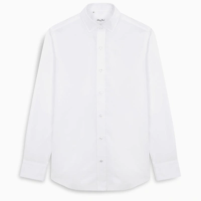 Shop Salvatore Piccolo White Cotton Classic Shirt