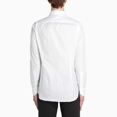 Shop Salvatore Piccolo White Cotton Classic Shirt