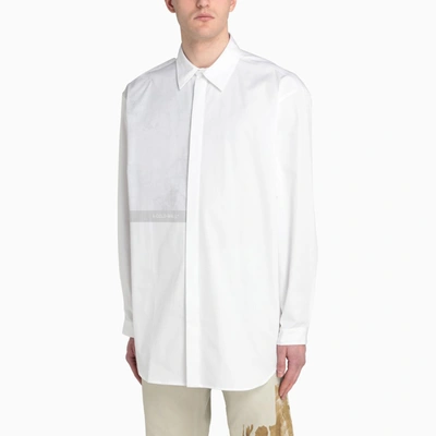 Shop A-cold-wall* White Printed Shirt