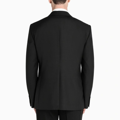 Shop Alexander Mcqueen Single-breasted Black Jacket