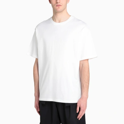 Shop Lownn White Logoed T-shirt