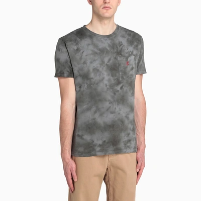 Shop Gramicci Grey Tie-dye T-shirt