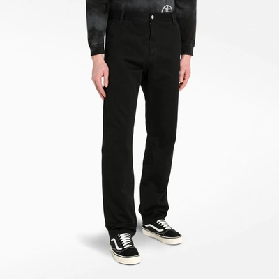 Shop Carhartt Black Regular Trousers