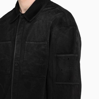 Shop A-cold-wall* Black Cotton Shirt