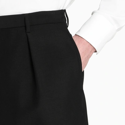 Shop Saint Laurent Black Hakama Pants