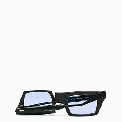 Shop Movitra Black/blue Hybris Sunglasses