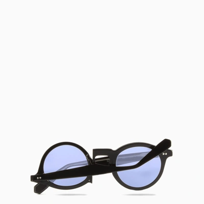 Shop Movitra Black/blue Diego Sunglasses