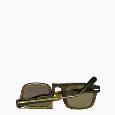 Shop Movitra Green Mida Sunglasses In Brown