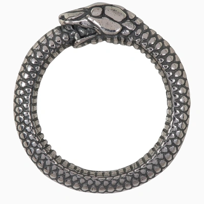 Shop Nove25 | Serpente Uroboro Ring In Metal