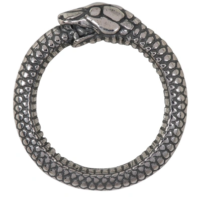 Shop Nove25 | Serpente Uroboro Ring In Metal