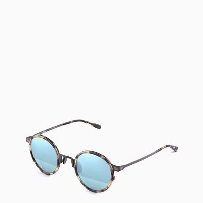 Shop Movitra Tortoiseshell/blue Combo Pantos Sunglasses In Multicolor