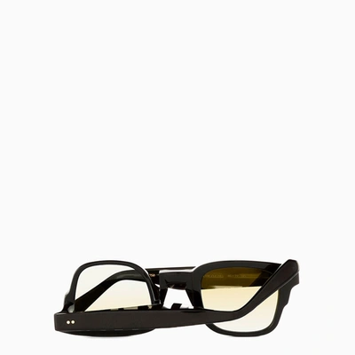 Shop Movitra Black/yellow Federico C21 Sunglasses